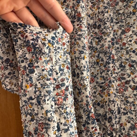 Madewell Carmelina Flutter-Sleeve Top - Picture 9 of 12